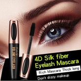 2PACK Waterproof 4D Fiber Lash Mascara Eyelash 24H Long Lasting Mascara Extension Long Curling Eyelash Beauty Makeup Black Colors.
